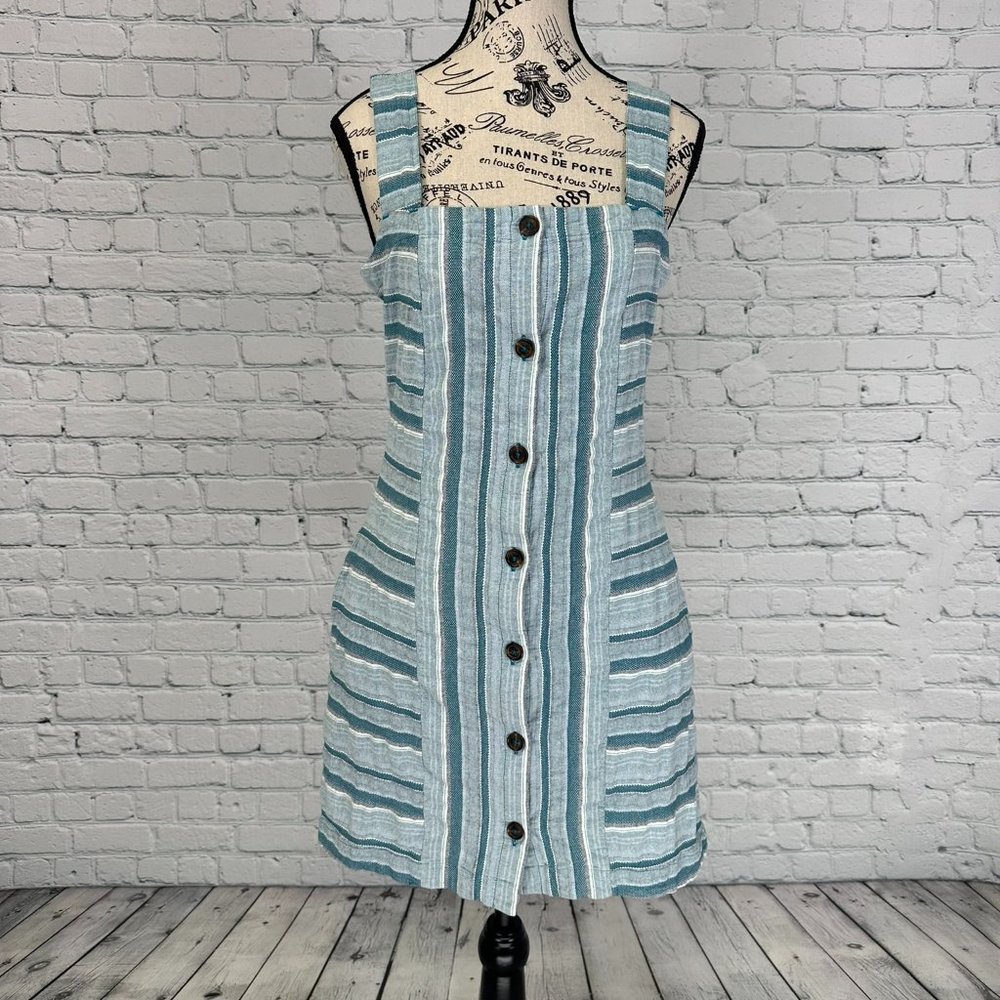 Roxy Blue Stripped Dress (M)